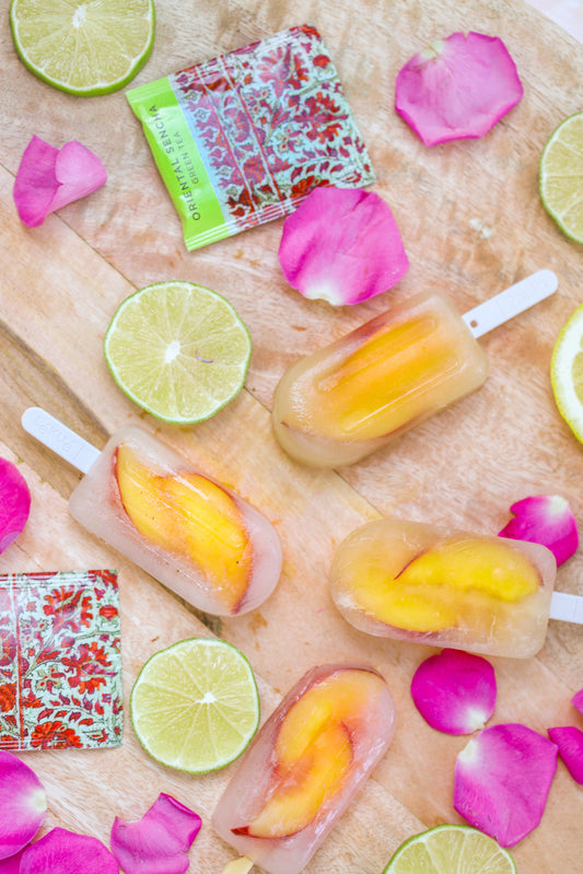 When tea becomes Ice lollies!