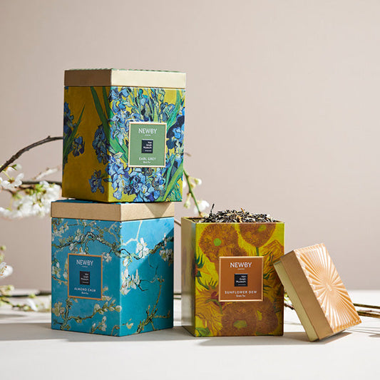 A heavenly floral pairing: Celebrating Van Gogh with floral teas