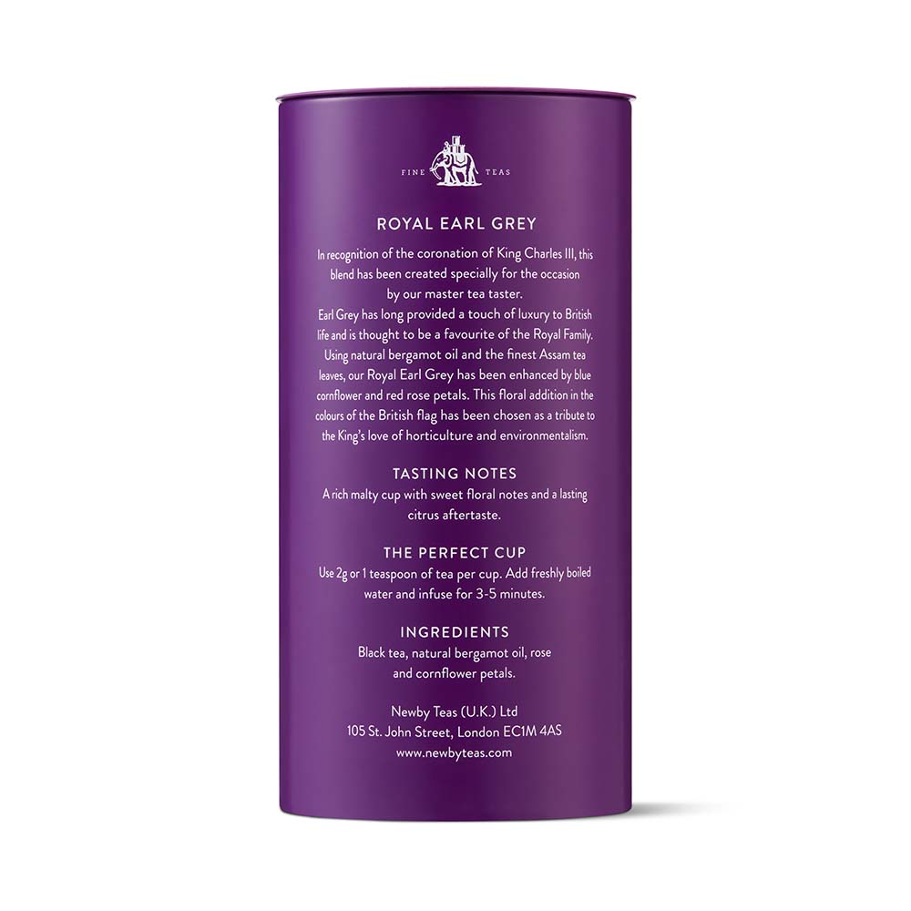 Royal Earl Grey | Coronation Tea, 75g Loose Tea