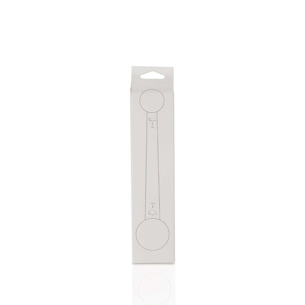 Dual Stainless Steel Scoop - Silver
