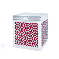 Silver-Plated Caddy Red