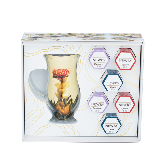 Flowering Tea Gift Box (with one glass)