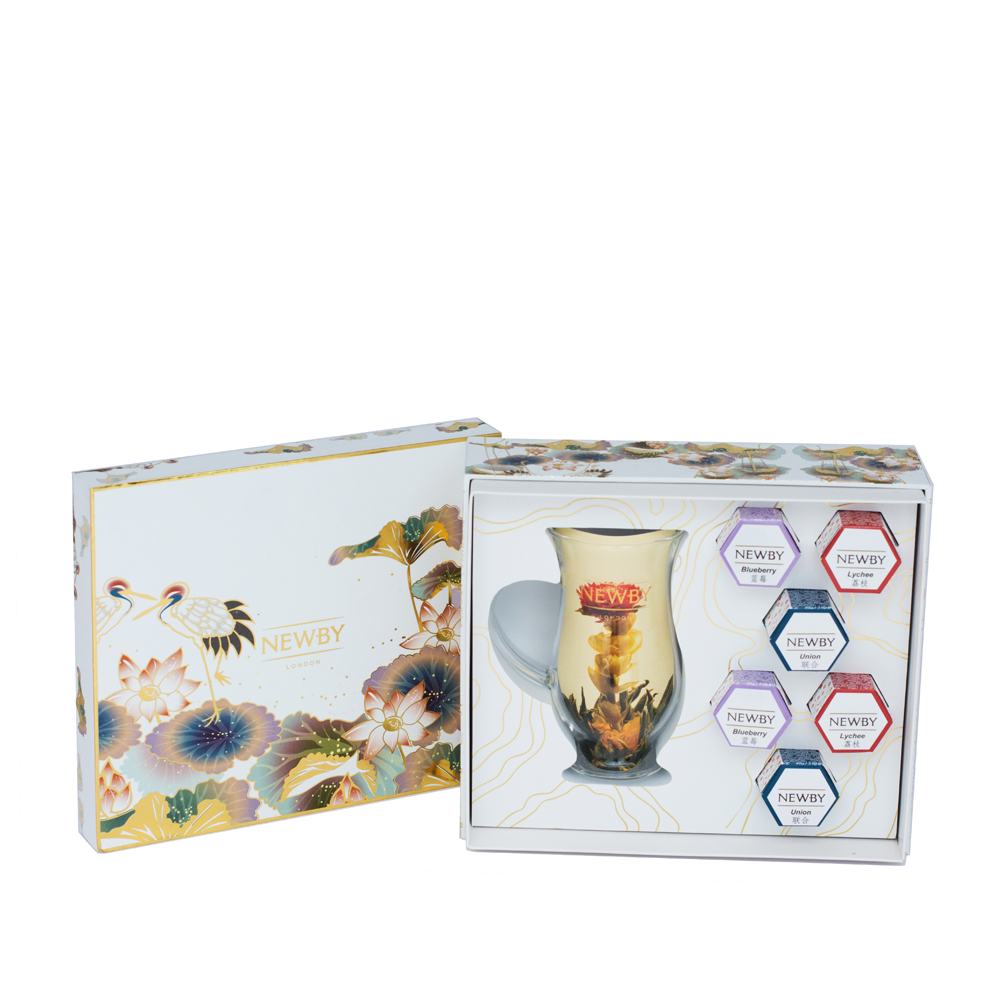 Flowering Tea Gift Box (with one glass)