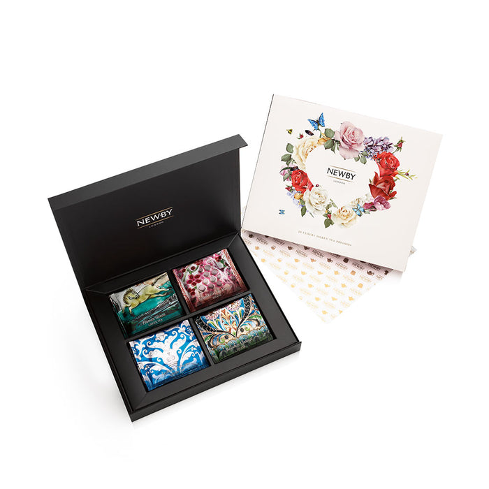 Dutch Roses Edition: Silken Pyramids Selection Box