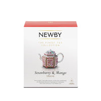Strawberry & Mango Silken Pyramids