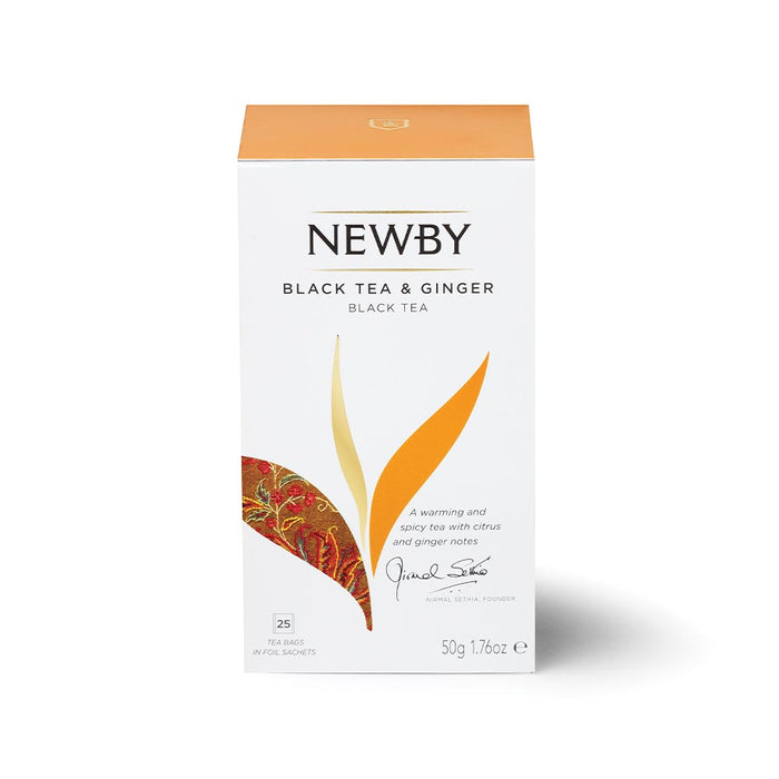 Black Tea & Ginger - 25 Tea Bags